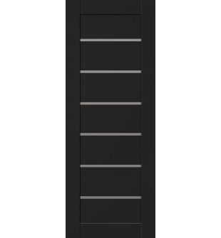 DOOR SLAB ALBA BLACK MATTE 28" X 84" X 1 3/4"