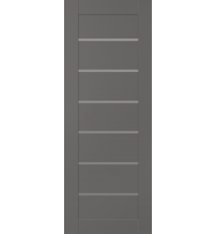 DOOR SLAB ALBA GRAY MATTE 30" X 92 1/2" X 1 3/4"