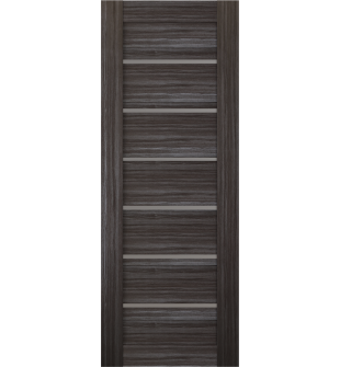 DOOR SLAB ALBA GRAY OAK 18" X 80" X 1 9/16"