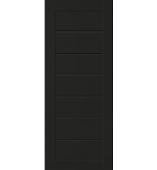 DOOR SLAB ALDA BLACK MATTE 30" X 96" X 1 3/4"
