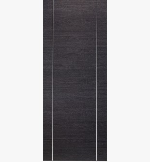 DOOR SLAB AVANTI 2U BLACK APRICOT 28" X 84" X 1 3/4" SOLID CORE