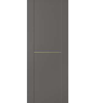 DOOR SLAB AVON 01 1H GOLD GRAY MATTE 36" X 84" X 1 3/4"