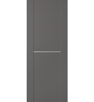 DOOR SLAB AVON 01 1H GRAY MATTE 36" X 84" X 1 3/4"