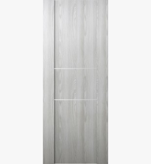 DOOR SLAB AVON 01 2H RIBEIRA ASH 18" X 84" X 1 3/4"