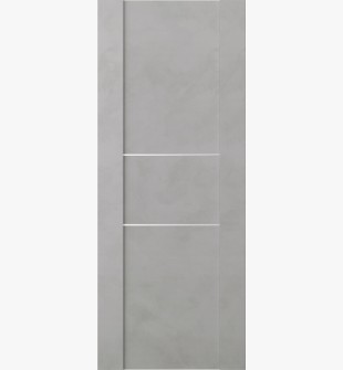 DOOR SLAB AVON 01 2H LIGHT URBAN 18" X 92 1/2" X 1 3/4"