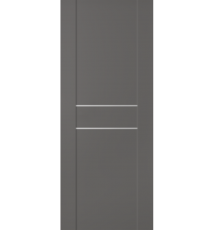 DOOR SLAB AVON 01 2HN GRAY MATTE 36" X 80" X 1 3/4"