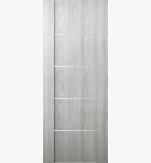 DOOR SLAB AVON 01 4H RIBEIRA ASH 36" X 84" X 1 3/4"