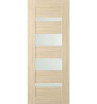 DOOR SLAB AVON 07-01 VETRO LOIRE ASH 24" X 84" X 1 3/4"