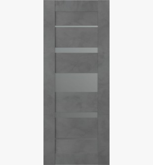 DOOR SLAB AVON 07-03 VETRO DARK URBAN 32" X 92 1/2" X 1 3/4"