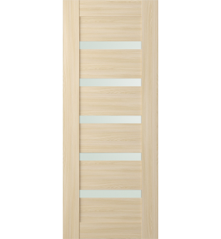 DOOR SLAB AVON 07-04 VETRO LOIRE ASH 30" X 84" X 1 3/4"