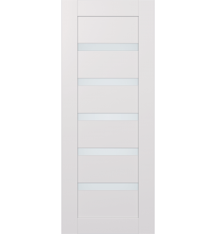 DOOR SLAB AVON 07-04 VETRO SNOW WHITE 30" X 80" X 1 3/4"