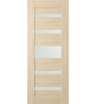 DOOR SLAB AVON 07-05 VETRO LOIRE ASH 32" X 96" X 1 3/4"