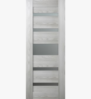DOOR SLAB AVON 07-05 VETRO RIBEIRA ASH 30" X 80" X 1 3/4"