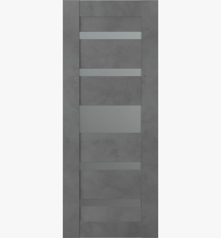 DOOR SLAB AVON 07-05 VETRO DARK URBAN 24" X 84" X 1 3/4"