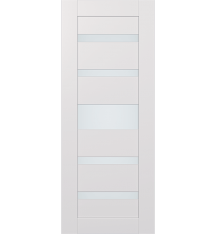 DOOR SLAB AVON 07-05 VETRO SNOW WHITE 18" X 80" X 1 3/4"
