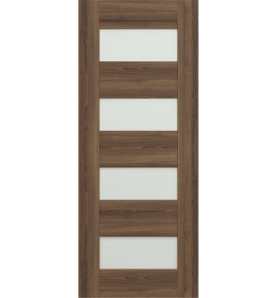 DOOR SLAB AVON 07-08 VETRO PECAN NUTWOOD 36" X 84" X 1 3/4"