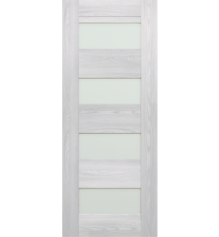 DOOR SLAB AVON 07-08 VETRO RIBEIRA ASH 30" X 80" X 1 3/4"