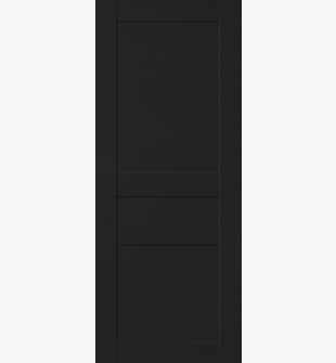 DOOR SLAB AVON 07 2R BLACK MATTE 32" X 92 1/2" X 1 3/4"