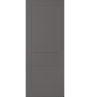DOOR SLAB AVON 07 2R GRAY MATTE 36" X 80" X 1 3/4"