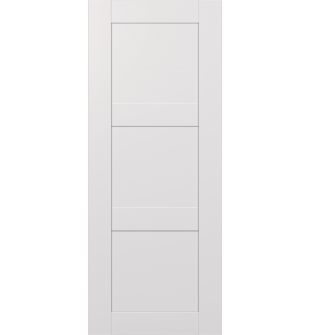 DOOR SLAB AVON 07 2RN SNOW WHITE 24" X 80" X 1 3/4"