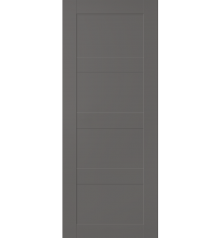 DOOR SLAB AVON 07 3R GRAY MATTE 32" X 92 1/2" X 1 3/4"