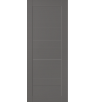 DOOR SLAB AVON 07 4R GRAY MATTE 30" X 84" X 1 3/4"