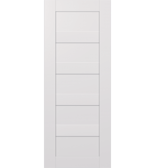 DOOR SLAB AVON 07 4R SNOW WHITE 18" X 80" X 1 3/4"