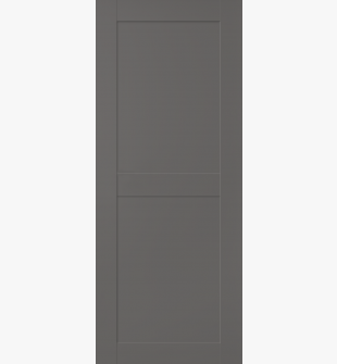 DOOR SLAB AVON 07 RN GRAY MATTE 28" X 96" X 1 3/4"