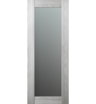 DOOR SLAB AVON 207 VETRO RIBEIRA ASH 28" X 92 1/2" X 1 3/4"