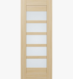 DOOR SLAB AVON 07-07 VETRO LOIRE ASH 24" X 80" X 1 3/4"