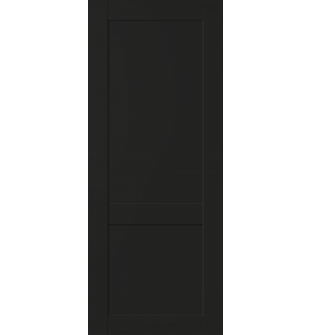 DOOR SLAB AVON 07 R BLACK MATTE 18" X 96" X 1 3/4"