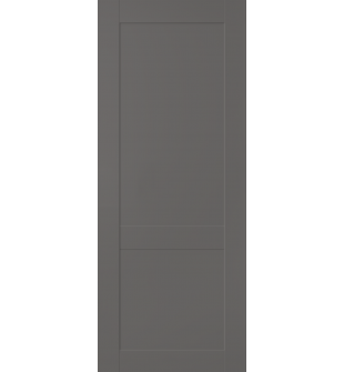 DOOR SLAB AVON 07 R GRAY MATTE 18" X 84" X 1 3/4"