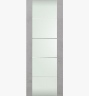 DOOR SLAB AVON 202 4H VETRO LIGHT URBAN 28" X 96" X 1 3/4"