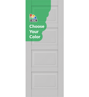 DOOR SLAB CA4 CUSTOM PAINTED 36" X 84" X 1 3/4"