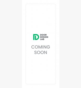 DOOR SLAB OPTIMA 2H BLACK SNOW WHITE 42" X 84" X 1 3/4" SOLID CORE