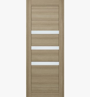 DOOR SLAB DORA VETRO SHAMBOR 18" X 96" X 1 3/4" FROSTED GLASS