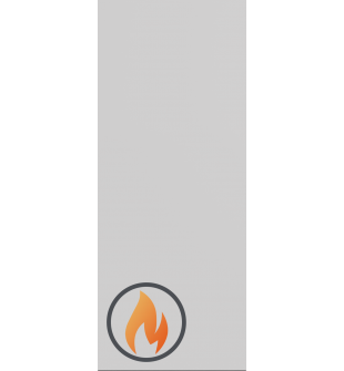 DOOR SLAB 20 MIN FIRE RATED PRIMED 18" X 96" X 1 3/4"