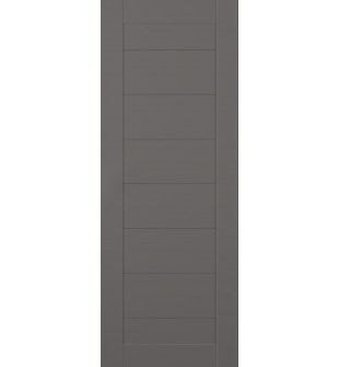 RTA DOOR SLAB ERMI GRAY MATTE 30" X 96" X 1 3/4"
