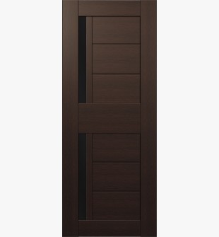 DOOR SLAB ESTA VETRO VERALINGA OAK 18" X 96" X 1 3/4" FROSTED GLASS
