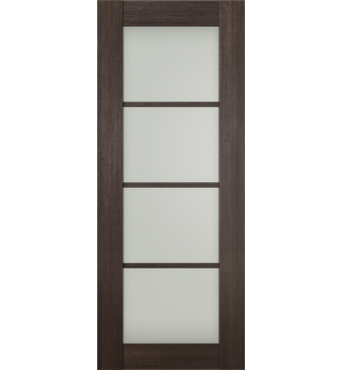 DOOR SLAB AVON 4 LITE VETRO VERALINGA OAK 36" X 84" X 1 3/4"