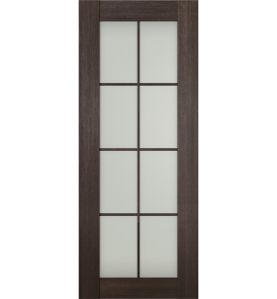 DOOR SLAB AVON 8 LITE VETRO VERALINGA OAK 30" X 80" X 1 3/4"