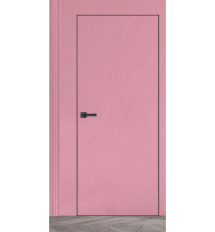 RTA DOOR SLAB EXAMPLE FOR PLASTERING IN PINK 28" X 92 1/2" X 1 3/4"