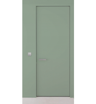 RTA DOOR SLAB EXAMPLE FOR PAINTING IN PLAIN GREEN 24" X 92 1/2" X 1 3/4"