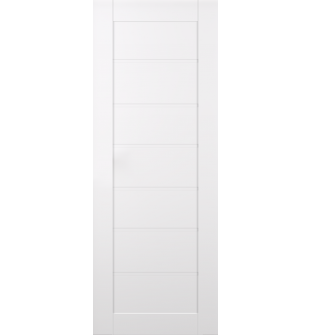 DOOR SLAB ALDA SNOW WHITE 18" X 92 1/2" X 1 3/4"