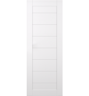 DOOR SLAB ERMI SNOW WHITE 18" X 84" X 1 3/4"