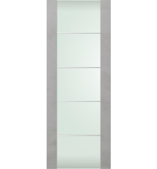 DOOR SLAB AVON 202 4H VETRO LIGHT URBAN 30" X 84" X 1 3/4"