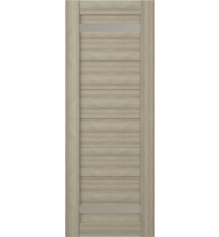 DOOR SLAB PERLA VETRO SHAMBOR 30" X 96" X 1 3/4" FROSTED GLASS