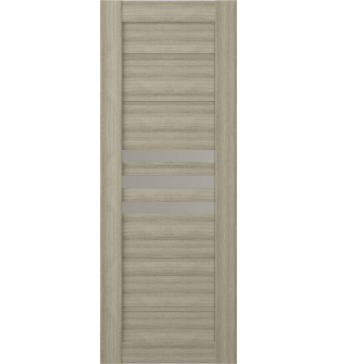 DOOR SLAB DOME VETRO SHAMBOR 30" X 96" X 1 3/4" FROSTED GLASS