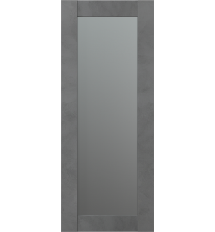 DOOR SLAB AVON 207 VETRO DARK URBAN 18" X 92 1/2" X 1 3/4"