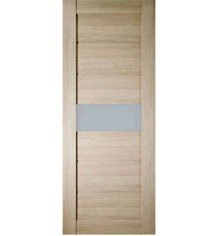 DOOR SLAB EDNA VETRO SHAMBOR 28" X 96" X 1 3/4" FROSTED GLASS